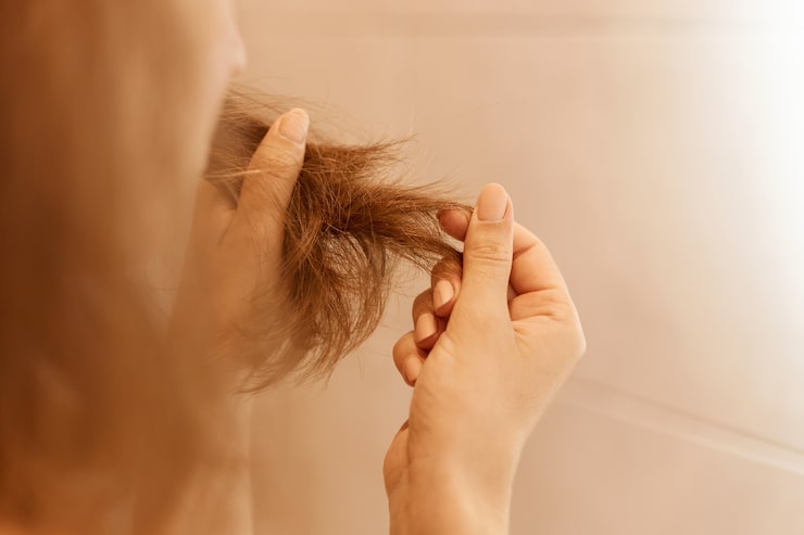 cabelo elástico que arrebenta