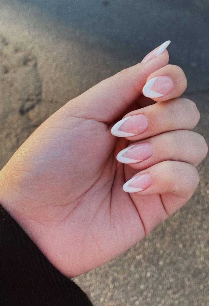 micro french unha pontuda