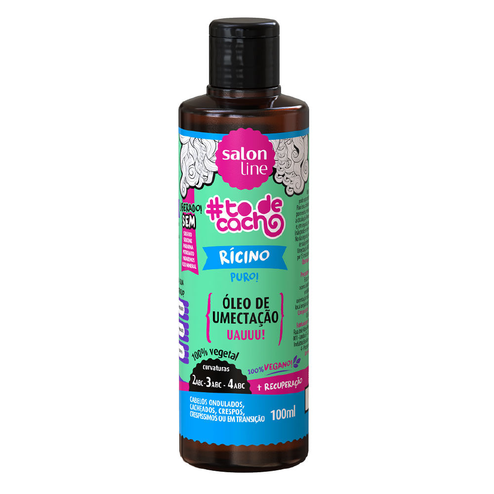 óleo de mamona para o cabelo