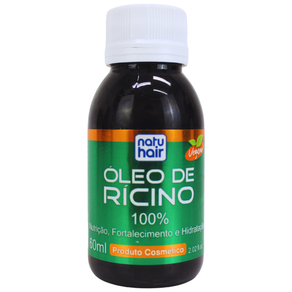 umectação com óleo de rícino